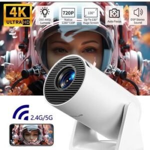 Android Sistemi ile 4K Yüksek Çözünürlüklü Projeksiyon